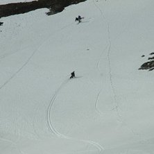 Det blir fina sp&aring;r med Extrem Big chife.
Kul med. Foto: Henrik Samuelsson. &Aring;kare: Fredrik Sandstr&ouml;m.
