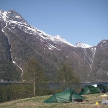 V&aring;r l&auml;gerplats. Foto: me.