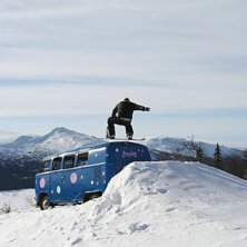 VW -69 med delad framruta. Foto: Magnus Nilsson. &Aring;kare: Oscar.