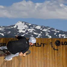 Fra slopestyle konk under Ektremsportveko 07.. Foto: Sverre F. Hj&oslash;rnevik.