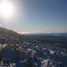 05.40 Tagen fr&aring;n G:a Toppstugan. Foto: Anders Nystr&ouml;m.