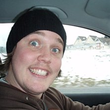 Min grymma lillebror.... Foto: Anna-Karin. &Aring;kare: Peter A(Lillebror).