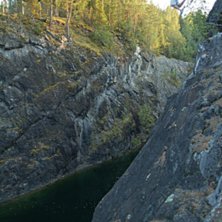 18m i Kalkbrottet. Foto: Adrian Falk. &Aring;kare: Tommie Wilhelmsson.
