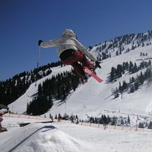 En liten snurr i alperna. Foto: Far. &Aring;kare: Mattias Nilsson.