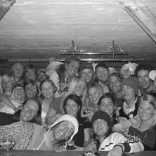 slutet av s&auml;songen, de flesta av s&auml;songarna och . Foto: ?.