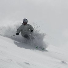 Sk&ouml;n dag i Tignes f&ouml;r ca 2 &aring;r sedan. Foto: Patrik Stenman. &Aring;kare: Elias Stenman.