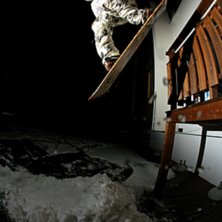 Acid Drop fr&aring;n balkong. Foto: Anton &Ouml;stlund. &Aring;kare: Filiph N&auml;s.