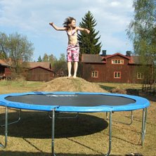 Haha.. Helena kn&auml;ppte kort precis n&auml;r jag kollad. Foto: Helena Olsson. &Aring;kare: Anna Brask.