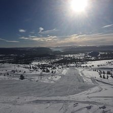 Dr&oslash;mmestart p&aring; Vinterferien 
Sol, vindstille og .