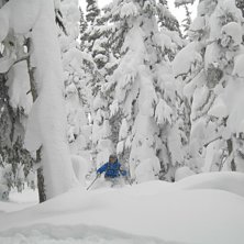 Kom 4.7 meter sn&ouml; i januari. I say no more.. Foto: Carl Fredrik Lindberg. &Aring;kare: Rickard.