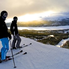 Fin utsikt &ouml;ver Lofsdalen. Foto: Jonas Th&ouml;rn. &Aring;kare: Erik Th&ouml;rn och Olle &ouml;nning.