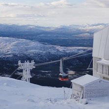 Var uppe p&aring; toppen 10/10. Foto: Carl Andersson.