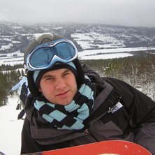 F&ouml;rsta dagen, sletna efter bussen, slapp i backen. Foto: Caroline &Ouml;rmg&aring;rd. &Aring;kare: Alexander Caple.