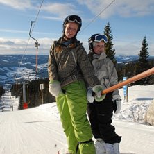 Til helgen &aring;pner Turisten til topps
Barnebakken n.