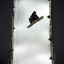 Snowboard finalen p&aring; Winter Jam. Foto: Danne Karlsson.