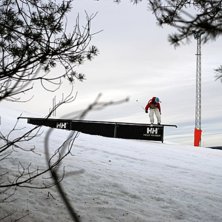 Det var en skogsmulle som smygfotade n&auml;r jag smek. Foto: Eric Wibaeus. &Aring;kare: Sebastian Del&eacute;r.