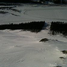 Drommen, speedskibacken
2010-04-04, 17:05. Foto: Johan Lys&eacute;n.