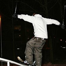 street rail. Foto: Linus Ehrenstrh&aring;le. &Aring;kare: Dennis Lantz Hagstr&ouml;m.