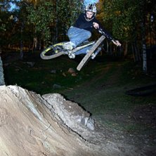 Pannkaka in i spinen. Foto: Jacob Gustafsson. &Aring;kare: Anders Solin (jag).