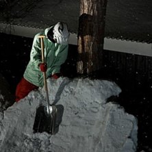 Pilla lite i schn&ouml;.. Foto: Jakob Wolfhagen. &Aring;kare: Mattias Martinsson.