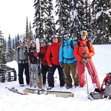Foto: Ingen aning. &Aring;kare: The Swede border-line team....