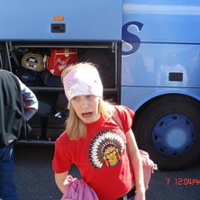 Haha, v&auml;rldens snyggaste jag eller? :O Men tr&ouml;ja. Foto: Mathilda Systern. &Aring;kare: Jag.