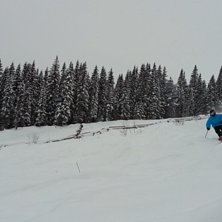 Hittade lite pow i Trysil som vi f&ouml;rs&ouml;kte g&ouml;ra . Foto: Hans Hansson. &Aring;kare: Emil F&auml;lt.