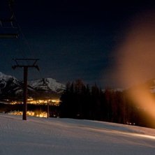 Et sjeldent &oslash;yeblikk sesongen 05/06 i Fernie. De . Foto: Birger Holo. &Aring;kare: NA.