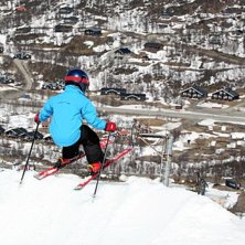 Sara har f&aring;tt smak p&aring; att hoppa och g&ouml;r sina f�. Foto: Keith R&ouml;nnberg. &Aring;kare: Sara R&ouml;nnberg.