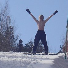 S&aring; j&auml;vla nice. Varmt i backen i april :D. Foto: Petter Drotz. &Aring;kare: Jag :D.