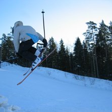 En b&ouml;rjan av en 540 med mina gamla skidor. &Aring;kare: hannes sunngren.