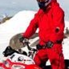 daniel bodin extrem &aring;kare fr&aring;n malung p&aring; skoter. Foto: peter grimborg. &Aring;kare: daniel bodin.