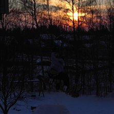 Sk&ouml;&ouml;n kv&auml;llsbild ;). Foto: Ngn. &Aring;kare: ME.