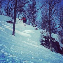 Drop i skogsparken ramundberget 22 april :).