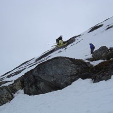 Fet 180 utf&ouml;r klippa i Nordals. Foto: Johan Berglund. &Aring;kare: Sante.