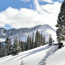 Fet pudersv&auml;ng i Colorado, &Aring;kare P&aring;l Dufva.