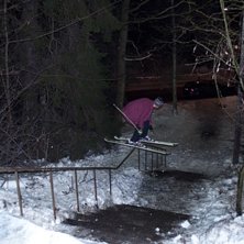 Lucas k&ouml;r ett r&auml;cke. Foto: Oskar Forssblad. &Aring;kare: Lucas Julin.