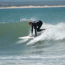 Bild fr&aring;n i vintern i JeffreysBay i Sydafrkia. he. Foto: Joackim Persson. &Aring;kare: Odd Persson.