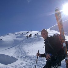 Topptur uppf&ouml;r Nordalsfj&auml;ll i Riksgr&auml;nsen, en s. Foto: Jan Jakobsson. &Aring;kare: Jonas Emilsson.