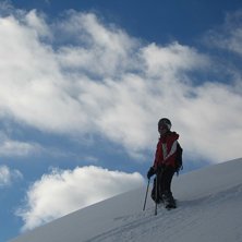 Nice med or&ouml;rd offpist!. Foto: Martin Lindstr&ouml;m. &Aring;kare: Johan Andersson.