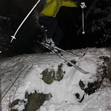 Hoppade lite klippor i H&auml;gerstens&aring;sens vilda off. Foto: Knut. &Aring;kare: Johan.