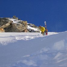 Med h&auml;rligt solsken och underbart landskap, kan i. Foto: Johan Hallberg. &Aring;kare: Ola Melin.