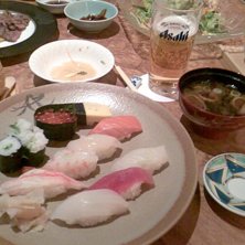 Sushi i backen. Foto: Anna Lingvall.