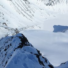 Utsikten bak&aring;t mot Gaskkascohkka. Foto: tryggve tir&eacute;n.