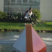 Wakeskate!!!. Foto: Henrik Lindh. &Aring;kare: Patrik Ohlsson.