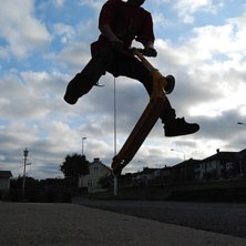 lite kickbike p&aring; iogt-nto!!. Foto: D-lito. &Aring;kare: NickePicke.