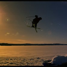 kort tagit genom mina goggles. Foto: Markus Almroth. &Aring;kare: Andre Stighall.