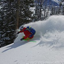 Downtown Saratoga Bowl med 25cm nytt!!. Foto: Henrik Liljeqvist. &Aring;kare: Robert Hortlund.