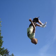 Backflip. Foto: Bror. &Aring;kare: Jag.
