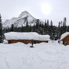 Elisabeth Parker Hut, AB, CA.
